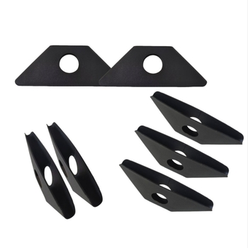 Accesorii pentru cort: colț trapezoidal fix, prelata de ploaie, clemă din plastic, margine din pânză