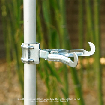 Hongyi Outdoor μεταλλικό κλιπ – πολυλειτουργικό κλιπ για φώτα κατασκήνωσης και χαρτοπετσέτες, αξεσουάρ σκηνής