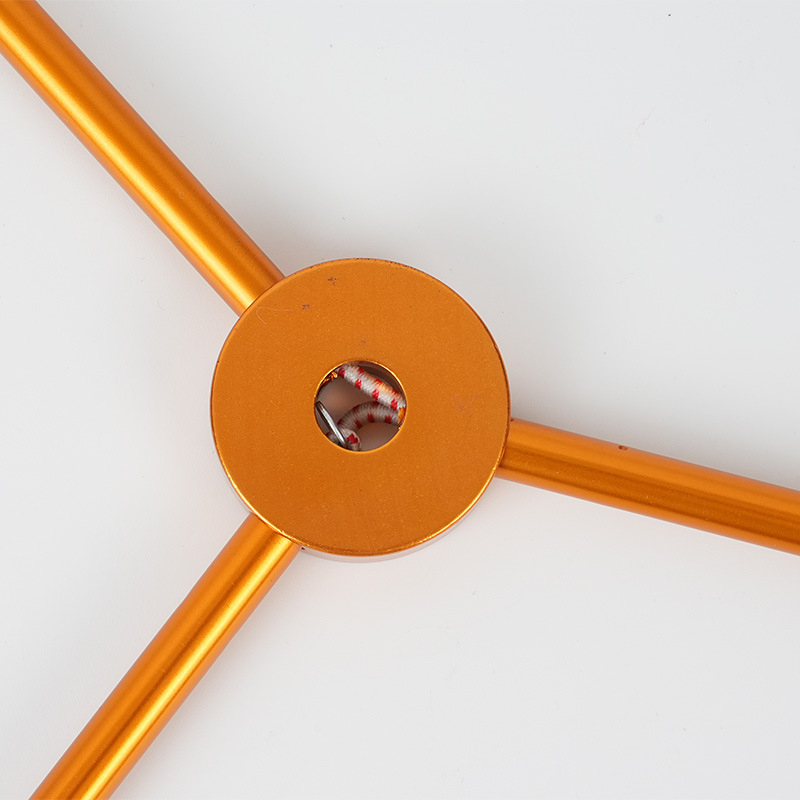 Τριών κατευθύνσεων σωλήνας στήριξης σκηνής από κράμα αλουμινίου, αναδιπλόμενος, μοντέλο 7001