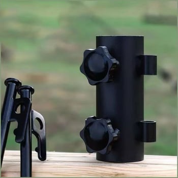 Θέση σωλήνα για εξωτερική σκηνή – τιτάνιο ατσάλι, ρυθμιζόμενος και σταθερός σωλήνας