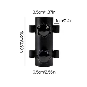 Κορνίζα σωλήνα κολώνας σκηνής για ομπρέλα, ρυθμιζόμενη στήριξη σωλήνα, χάλυβας υψηλού άνθρακα