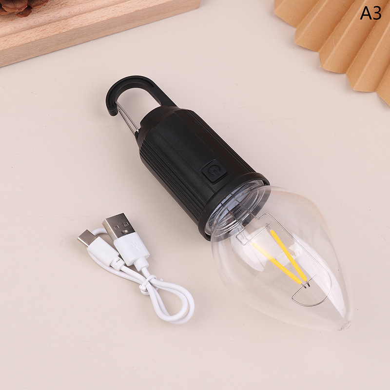 Kamping LED svjetlo sa kukom, prijenosno i podesivo (LED; solarno napajanje; podesivo)