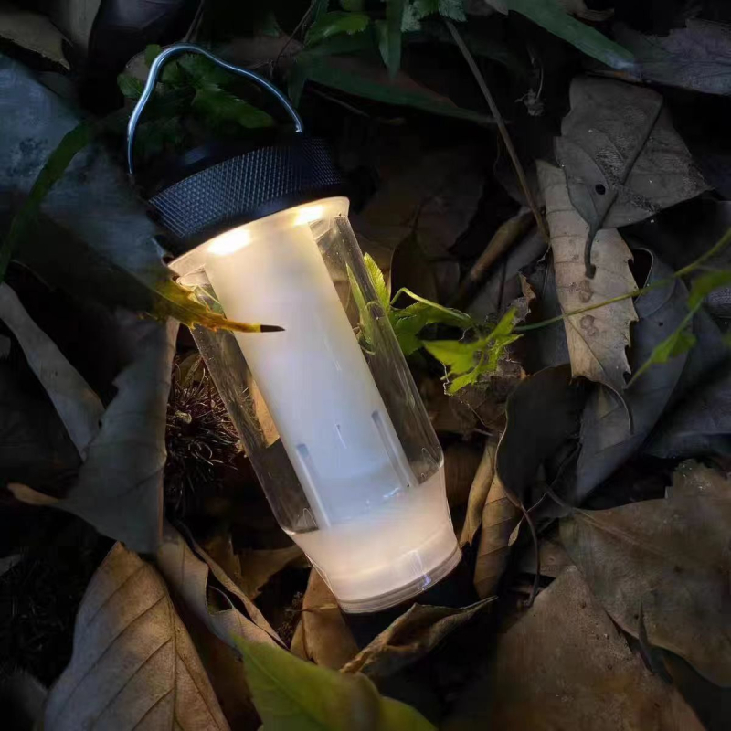 LED kamping svjetlo s punjivim napajanjem, kuka za šator, dodirni prekidač, 5V 3W, prijenosno
