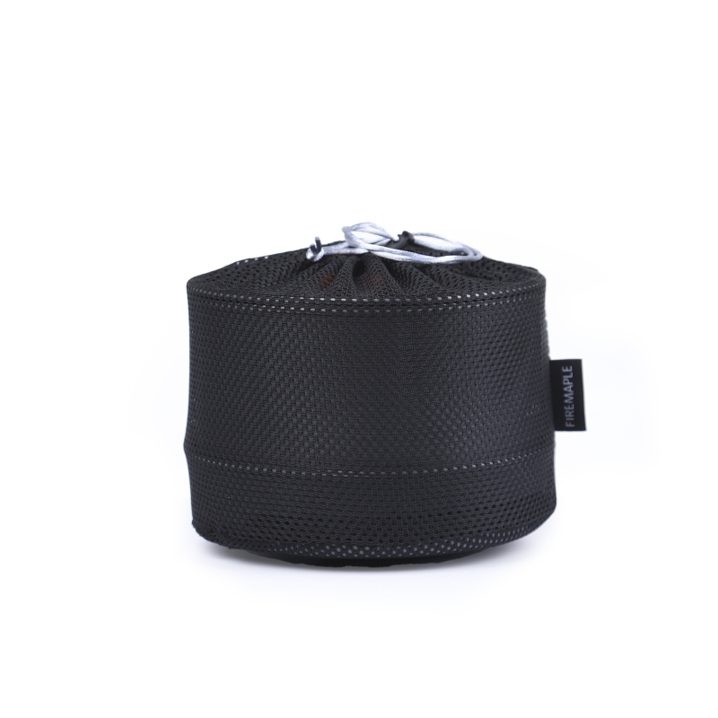 Kamperski set posuđa – aluminijska legura; prijenosan, izuzetno lagan, podijeljeni tip, otporan na vjetar, skupljanje topline; model Solar cooker; brand Fire Maple; za 2-3 osobe