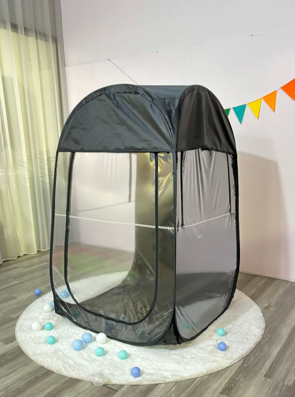 Jednoosobni vanjski šator za ribolov, protiv komaraca, brz početni setup bez montaže, unutarnji šator od PVC, težina 2,1 kg