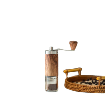 Elephant Star χειροκίνητος μύλος καφέ από ανοξείδωτο ατσάλι – φορητός, μοντέρνος μινιμαλιστικός σχεδιασμός για οικία, γραφείο και εξωτερικούς χώρους