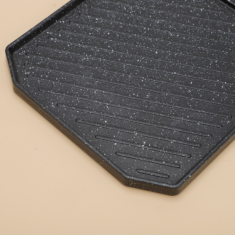 Prijenosni grill tiganj od nehrđajućeg čelika za kampiranje, za 2–3 osobe, težina 0,5 kg, mogućnost ispisa loga