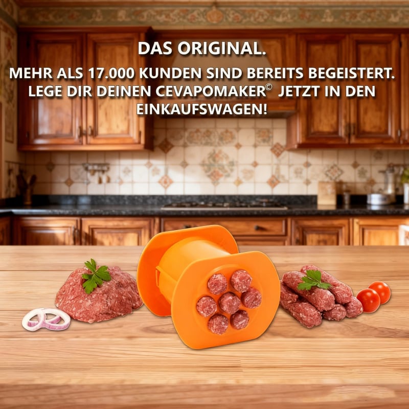 Alat za kuhinjsko oblikovanje mesa – trakovi mesa, hot dog, tjestenina i ćevapčići – Ruiyu, plastika (Značka: Ruiyu; Materijal: Plastika; Prilagodba: Da; Tisak logotipa: Moguće)