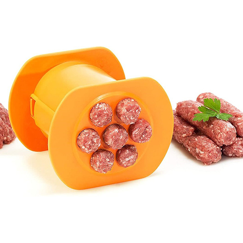 Alat za kuhinjsko oblikovanje mesa – trakovi mesa, hot dog, tjestenina i ćevapčići – Ruiyu, plastika (Značka: Ruiyu; Materijal: Plastika; Prilagodba: Da; Tisak logotipa: Moguće)