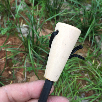 Baoxing Prijenosni vanjski flint s drvenom ručkom – model 8×80, težina 50 g, pogodno za 1–2 osobe, otporan na vjetar