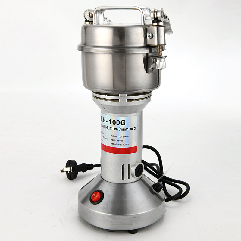 Măcinător electric cu capacitate de 100 g, multifuncțional, măcinare ultrafine pentru condimente, boabe de cafea și materiale medicinale