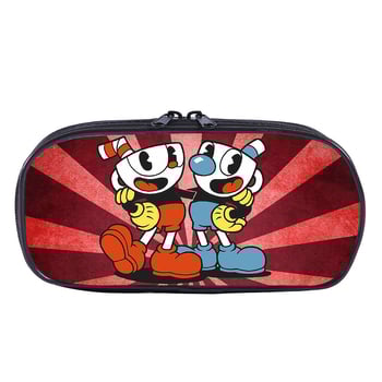 Pernica u obliku šalice za čaj s temom igre za djecu i učenike osnovne škole, višenamjenska pernica, torba za pohranu pribora za pisanje, izrađena po mjeri s priloženim slikama.