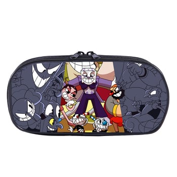 Pernica u obliku šalice za čaj s temom igre za djecu i učenike osnovne škole, višenamjenska pernica, torba za pohranu pribora za pisanje, izrađena po mjeri s priloženim slikama.