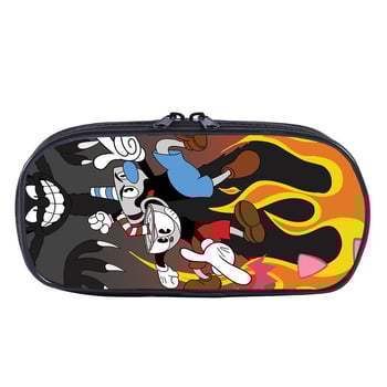 Pernica u obliku šalice za čaj s temom igre za djecu i učenike osnovne škole, višenamjenska pernica, torba za pohranu pribora za pisanje, izrađena po mjeri s priloženim slikama.