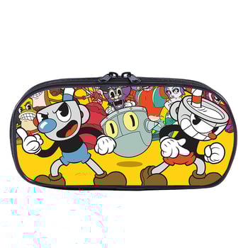 Pernica u obliku šalice za čaj s temom igre za djecu i učenike osnovne škole, višenamjenska pernica, torba za pohranu pribora za pisanje, izrađena po mjeri s priloženim slikama.