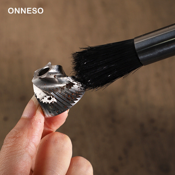 Četka za čišćenje strojeva za kavu – drvena, mekane dlačice, marka Wangshe/onneso, težina 33 g, izdano 2024