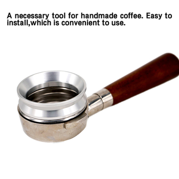 Δοσομετρικό δαχτυλίδι για μηχανές εσπρέσο — αλουμινένιο κράμα, παγκόσμια εφαρμογή, προστασία από σκόνη, απλός σχεδιασμός