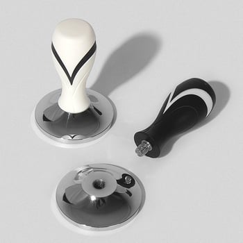 Тампер за кафе машини с ABS дръжка, универсална съвместимост, тегло около 180 г, модерен прост стил.