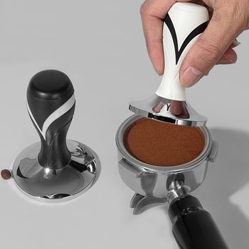 Тампер за кафе машини с ABS дръжка, универсална съвместимост, тегло около 180 г, модерен прост стил.