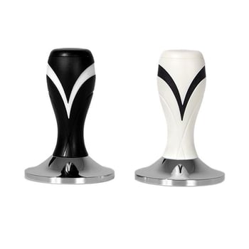 Тампер за кафе машини с ABS дръжка, универсална съвместимост, тегло около 180 г, модерен прост стил.