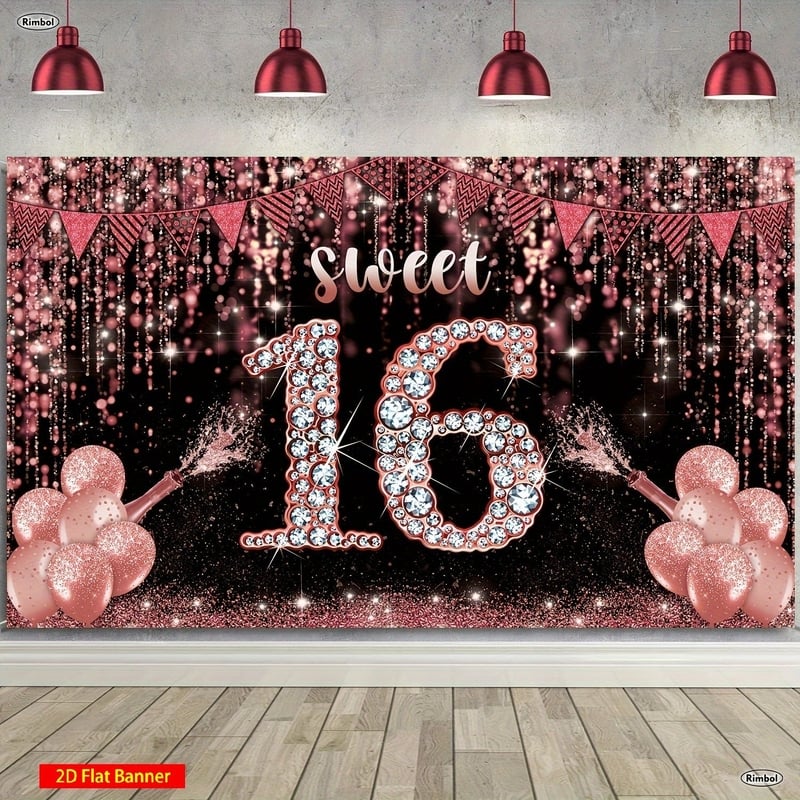 Διασυνοριακό μαύρο και χρυσό φόντο γενεθλίων, ύφασμα υψηλής ποιότητας για φωτογραφία σκηνής, στηρίγματα και διακοσμήσεις πάρτι γενεθλίων.