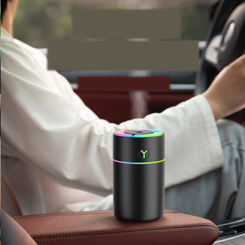 Új CL25 színes párásító, mini asztali autós permetező, hétszínű csendes aromaterápia, otthoni hangulatvilágítás