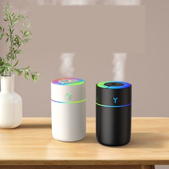 Új CL25 színes párásító, mini asztali autós permetező, hétszínű csendes aromaterápia, otthoni hangulatvilágítás