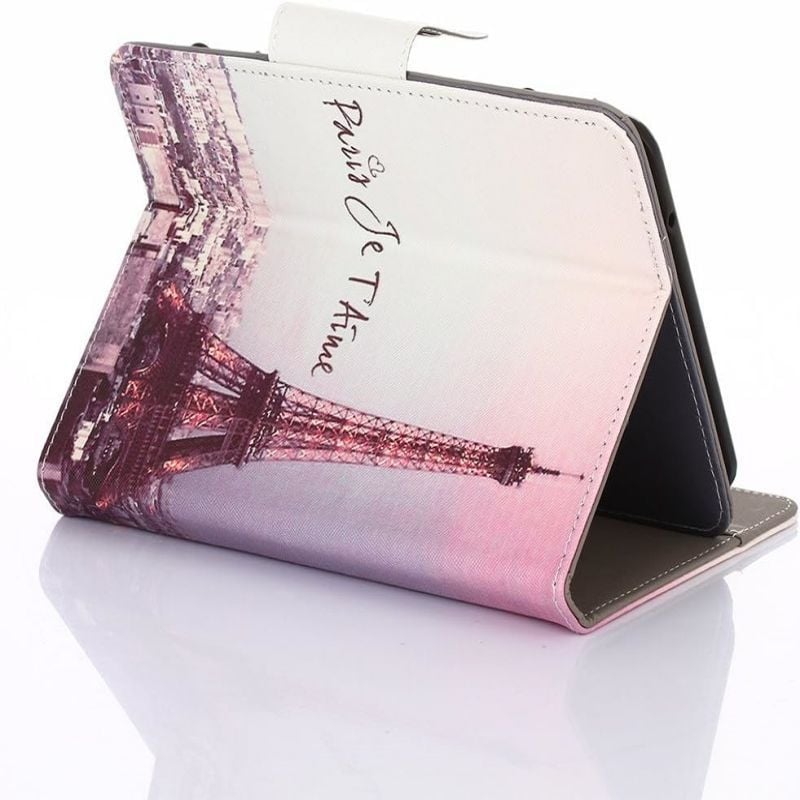 10,1-инчов калъф за таблет с анимационен дизайн, универсален защитен калъф, кожен калъф за стойка за обучаваща машина