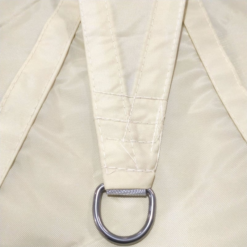 Háromszög alakú árnyékoló vászon, 420d poliészterből, vízálló 500, UV védelem