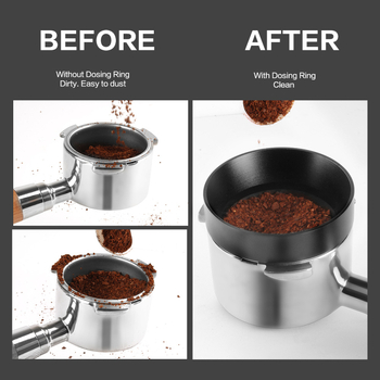 iCafilas Raspršivač praška za kavu i tamper s konstantnom silom za pour-over – nehrđajući čelik