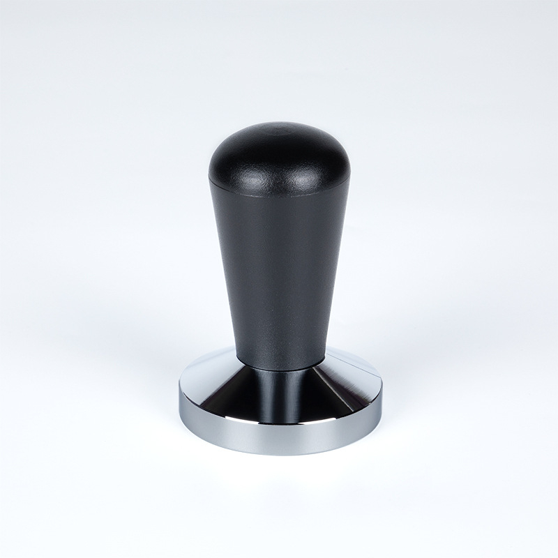 Tampač za espresso s navojnim donjim dijelom, ABS materijal, moderni minimalistički stil.