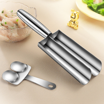 Uređaj za ćevapčiće od 304 nehrđajućeg čelika, kalup za riblje okruglice i škampe, moderan minimalistički dizajn, mogućnost tiskanja loga, lansiranje 2024