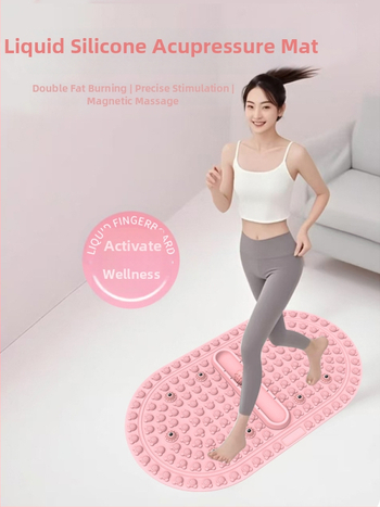 Akupresúrna doska na masáž nôh – podpora OEM, 200 kusov v balení, hmotnosť 550 g