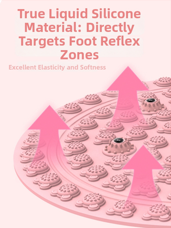 Akupresúrna doska na masáž nôh – podpora OEM, 200 kusov v balení, hmotnosť 550 g