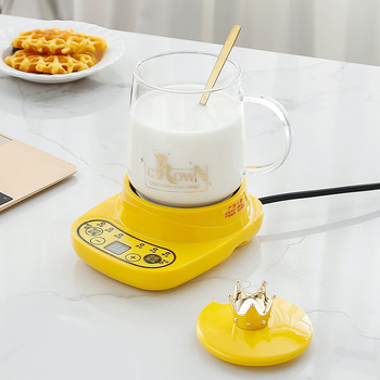 Ceașcă electrică de sticlă pentru încălzire apă și infuzare ceai, potrivită pentru 1-2 persoane, design despărțibil, putere sub 1000 W, cablu de alimentare 1 m