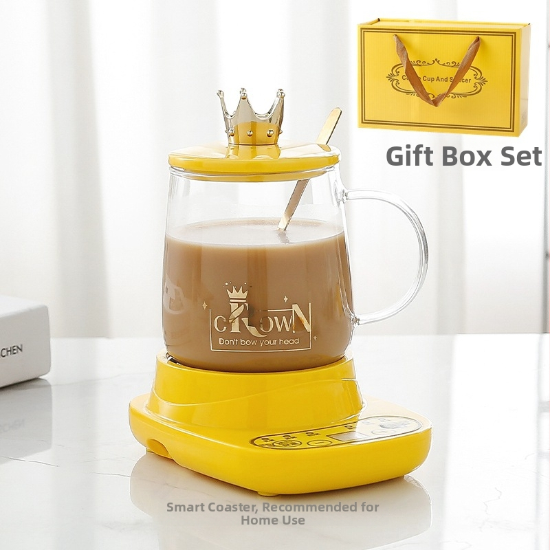 Elektrická sklenená šálka na zohrievanie vody a varenie čaju, vhodná pre 1-2 osôb, deliteľný dizajn, výkon pod 1000 W, 1 m napájací kábel