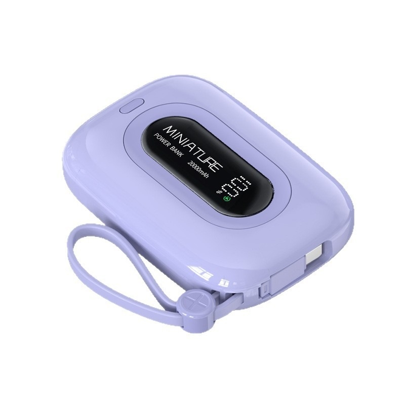 DX280 Φορητή εξωτερική μπαταρία, 10000mAh, 22.5W PD3.0 γρήγορη φόρτιση, πολλαπλές USB θύρες, ψηφιακή οθόνη μπαταρίας, καλώδιο συμπεριλαμβάνεται