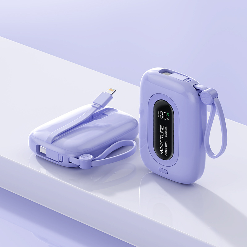 DX280 Φορητή εξωτερική μπαταρία, 10000mAh, 22.5W PD3.0 γρήγορη φόρτιση, πολλαπλές USB θύρες, ψηφιακή οθόνη μπαταρίας, καλώδιο συμπεριλαμβάνεται