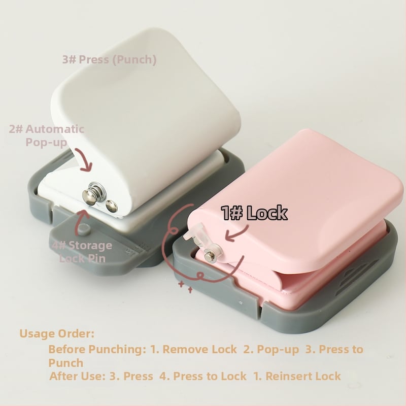 Шестдупкова дупчалка за планери | метал и пластмаса | модерен минималистичен стил | полуручна и полумMechanична работа