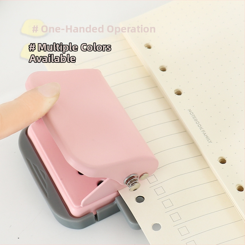 Шестдупкова дупчалка за планери | метал и пластмаса | модерен минималистичен стил | полуручна и полумMechanична работа