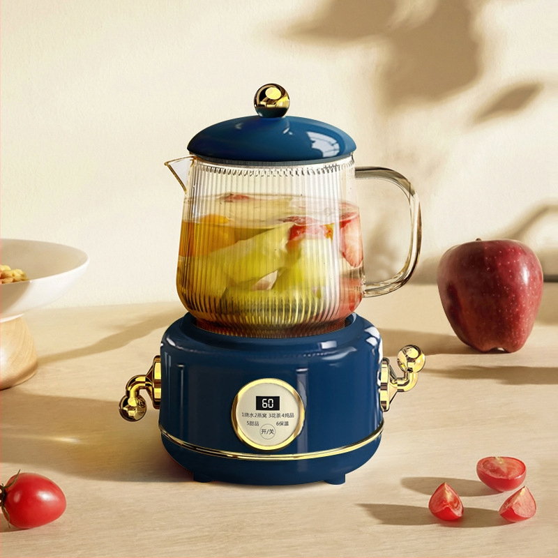 Mini elektrická šálka pre zdravie: 400 W, 600 ml, spodné vykurovanie, automatické vypnutie a ochrana proti prehrievaniu