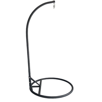 Универсална база за висяща люлка/хамак с пръчков държач и ресни – метална рамка, с подлакътници, монтажни услуги налични