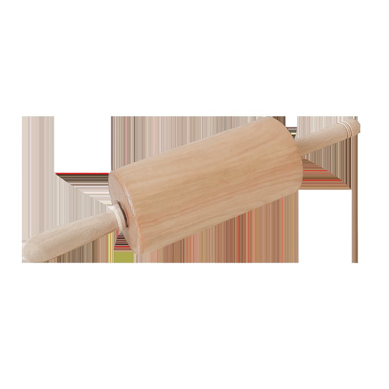 Rulou de aluat din lemn solid pentru uz casnic, rulă pentru paste și presă pentru foi de găluște, stil modern minimalist