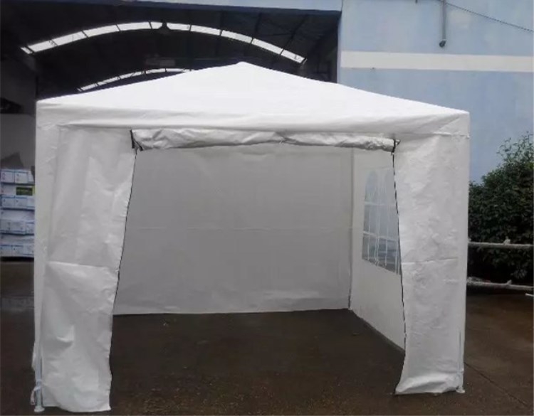 Sunshade vanjski sklopivi tunelski šator 3×3 m, za sva godišnja doba, 2 kg, okvir od željeznih cijevi, vodootporan >3000 mm, PE pod