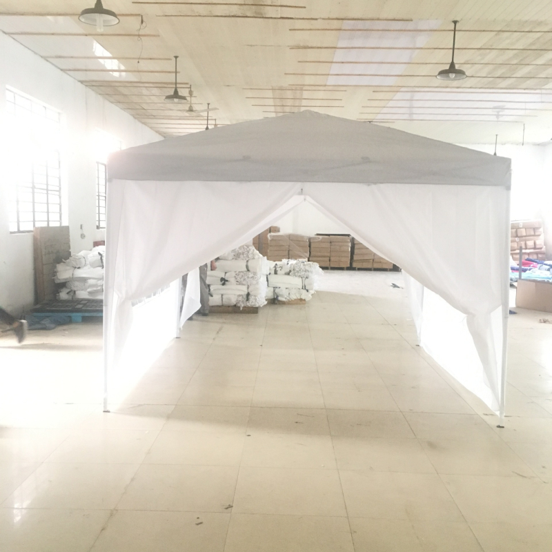 Sunshade vanjski sklopivi tunelski šator 3×3 m, za sva godišnja doba, 2 kg, okvir od željeznih cijevi, vodootporan >3000 mm, PE pod