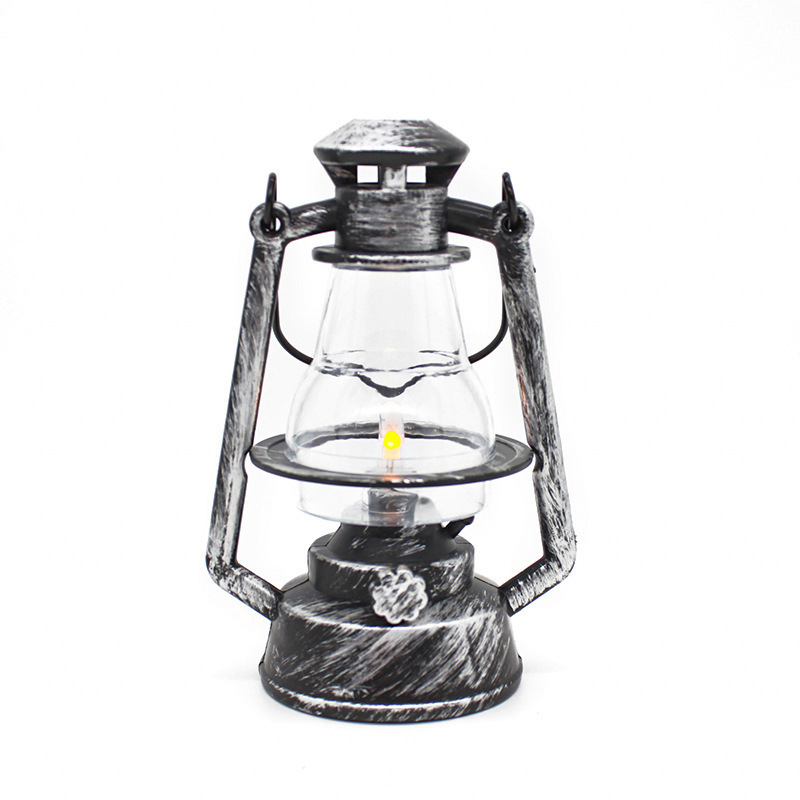 Aulaygo LED kamping svjetlo - prijenosna viseća lanterna, retro nostalgični dizajn, napajanje baterijom 1,5V, preklopni prekidač, model PL31A24F