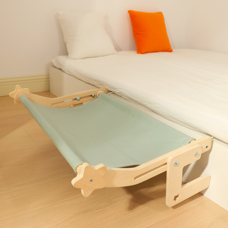 Ξύλινη φωλιά γάτας | Κρεβάκι-αιώρα | Για γάτες | Μάρκα Mirror Jiangtian