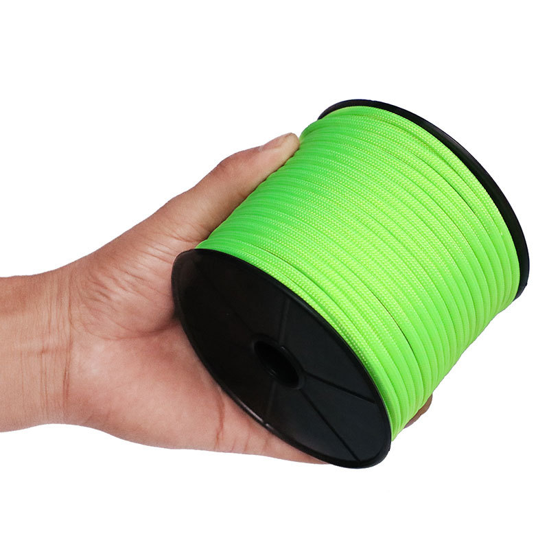 Lechike paracord užad, 9 vlakana, promjer 4 mm, za kampiranje i preživljavanje