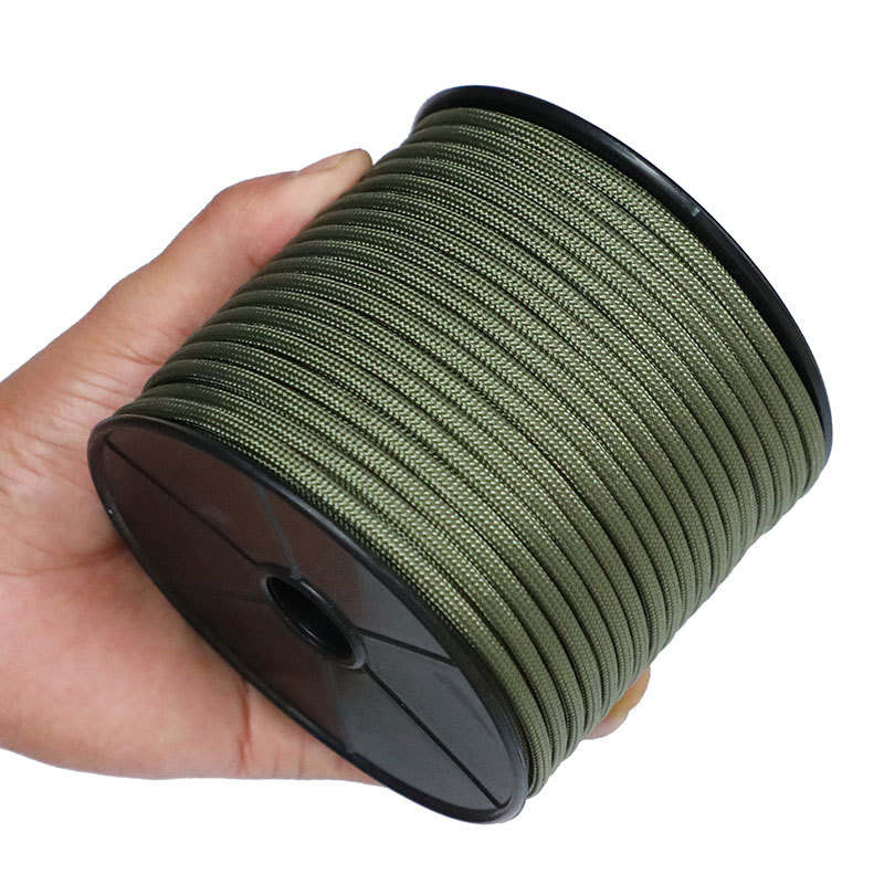 Lechike paracord užad, 9 vlakana, promjer 4 mm, za kampiranje i preživljavanje