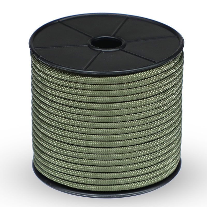 Lechike paracord užad, 9 vlakana, promjer 4 mm, za kampiranje i preživljavanje